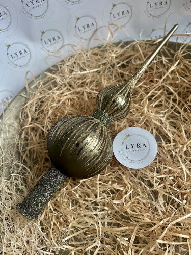 Vianočné lúče khaki - špice